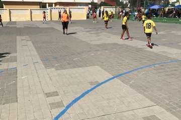 Jornada de convivencia deportiva en El Goro (Foto TA)